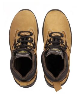 Botín de Seguridad Nitro 655 Nobuck Café