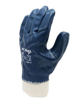 Guante Activex Nitrilo Puño Tejido